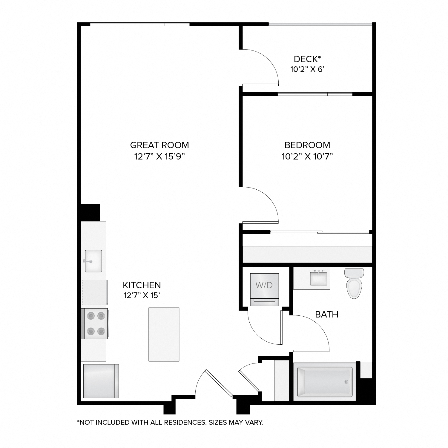 Floor plan layout diagram for The Franklin Classic